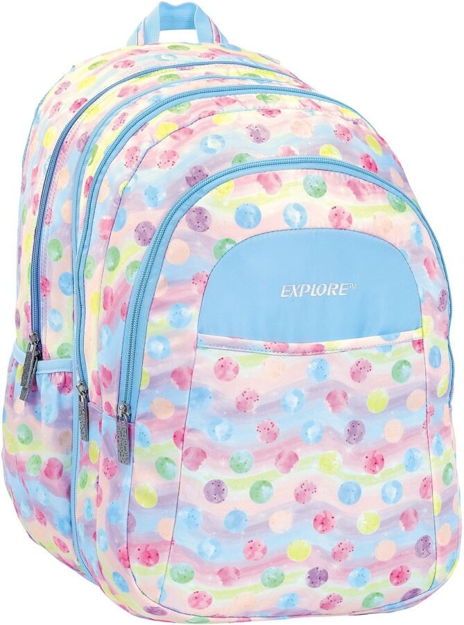 Ученическа раница Explore 2 в 1 Polka Dots