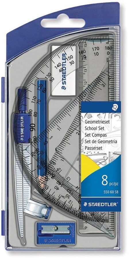 Комплект за чертане Staedtler – 8 части
