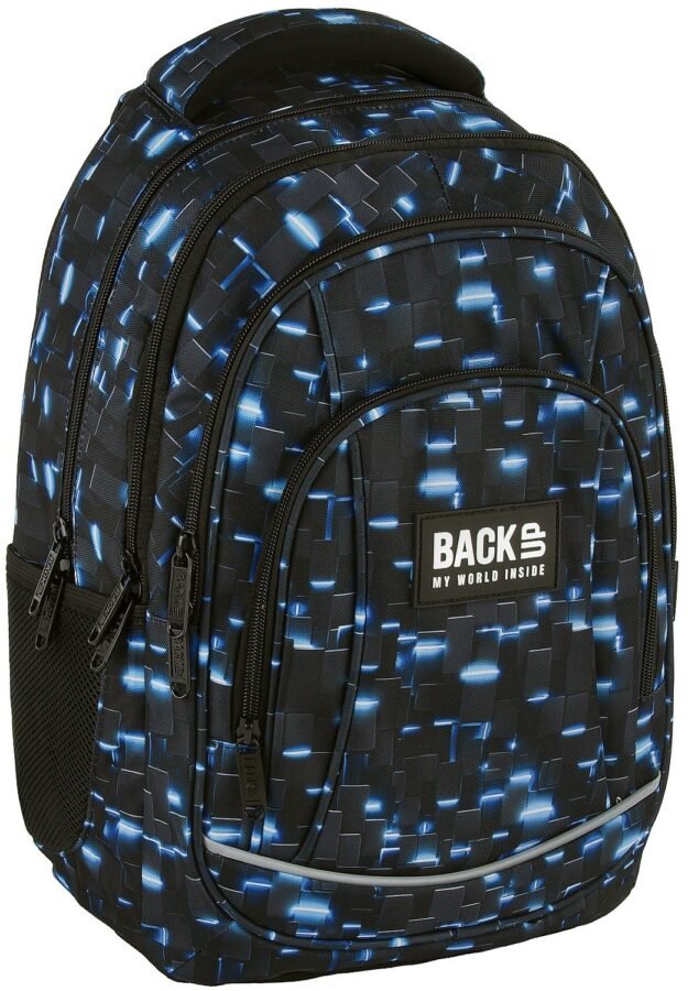 Ученическа раница BackUp A - Lights, с 3 отделения