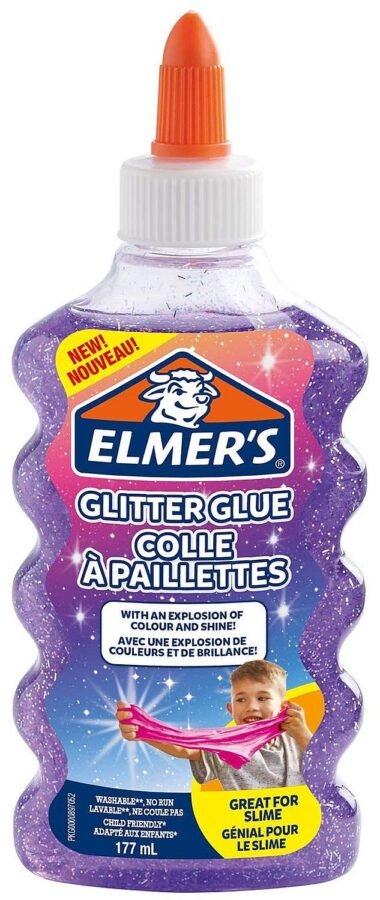 Блестящо Лепило Elmer’s Glitter Glue – 177 ml, Лилаво