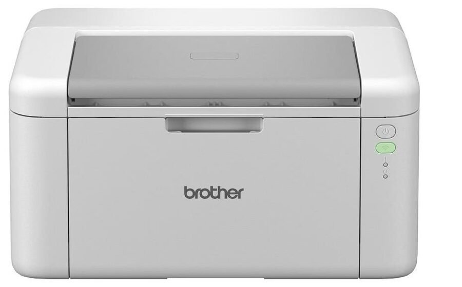 Принтер Brother HL-1230W, лазерен, бял