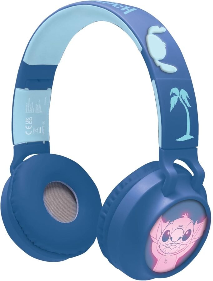Детски слушалки Lexibook HPBT015D, безжични, Stitch