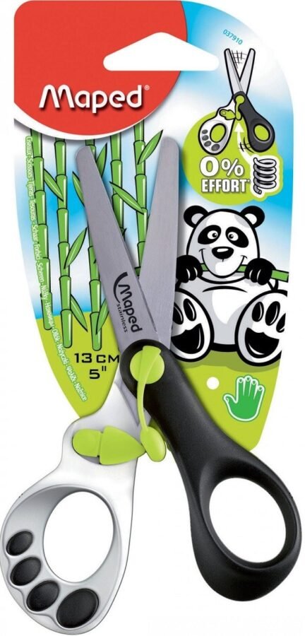 Ножица Maped Koopy – 13 cm, Зелена