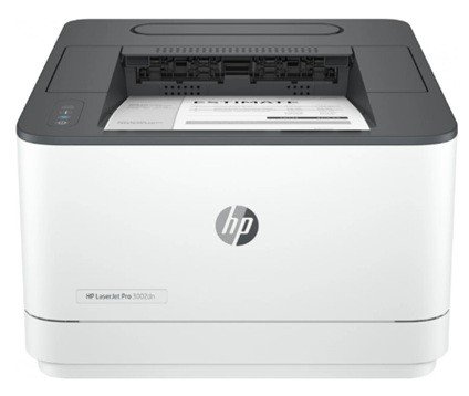 Принтер HP LaserJet Pro 3002dn, бял