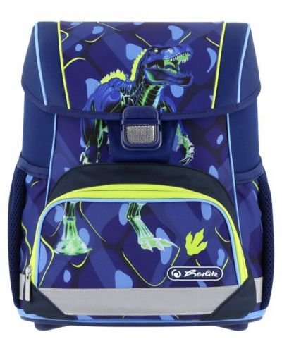 Ученическа анатомична раница Herlitz Loop - T-Rex Explorer