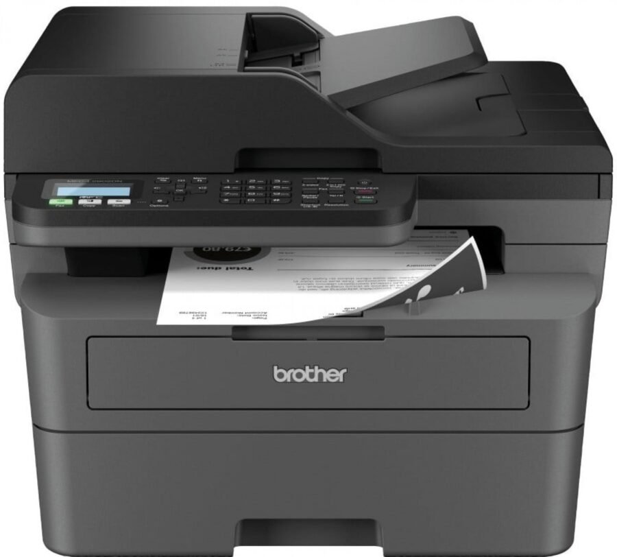 Мултифункционално устройство Brother MFC-L2802DN, лазерно, черно