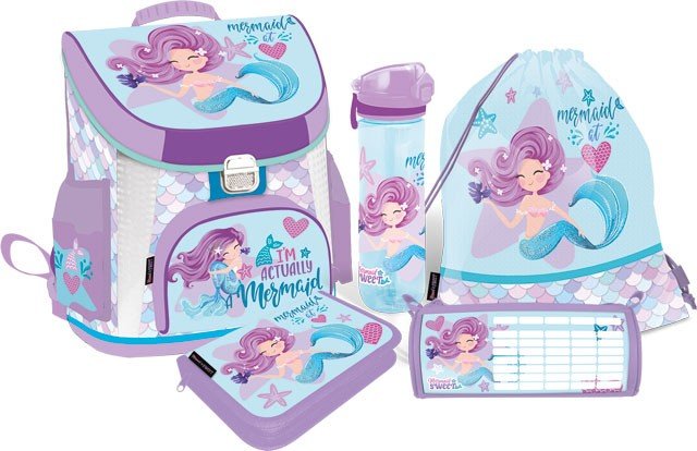 Ученически комплект Lizzy Card Mermaid Sweet – 5 в 1