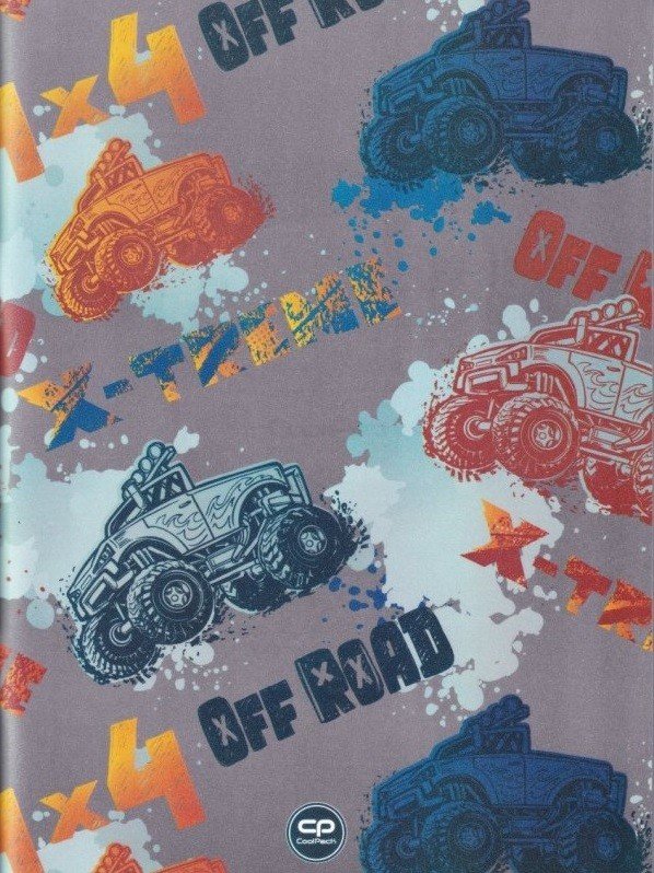Тетрадка Cool Pack Offroad – A5, 60 Листа, Широки Редове