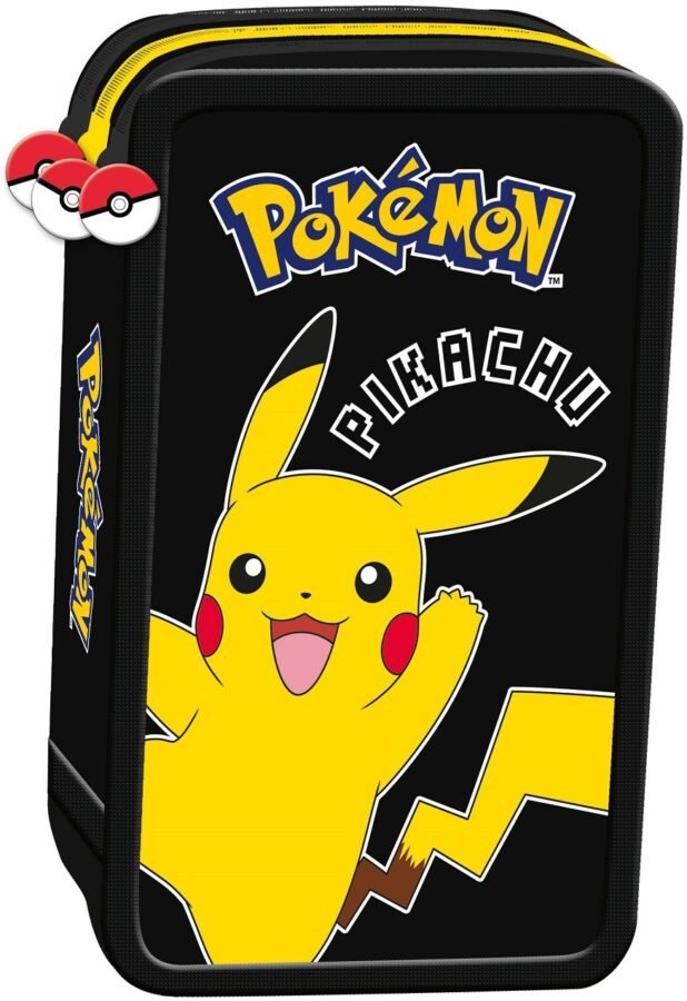 Несесер с пособия St. Majewski Pokemon с 3 ципа