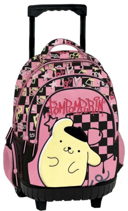 Раница с колелца Graffiti Pompompurin - с 3 отделения
