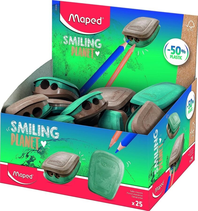 Двойна Острилка Maped Smiling Planet – Асортимент