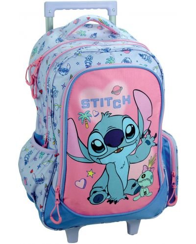 Раница с колелца GIM Stitch - Tropical