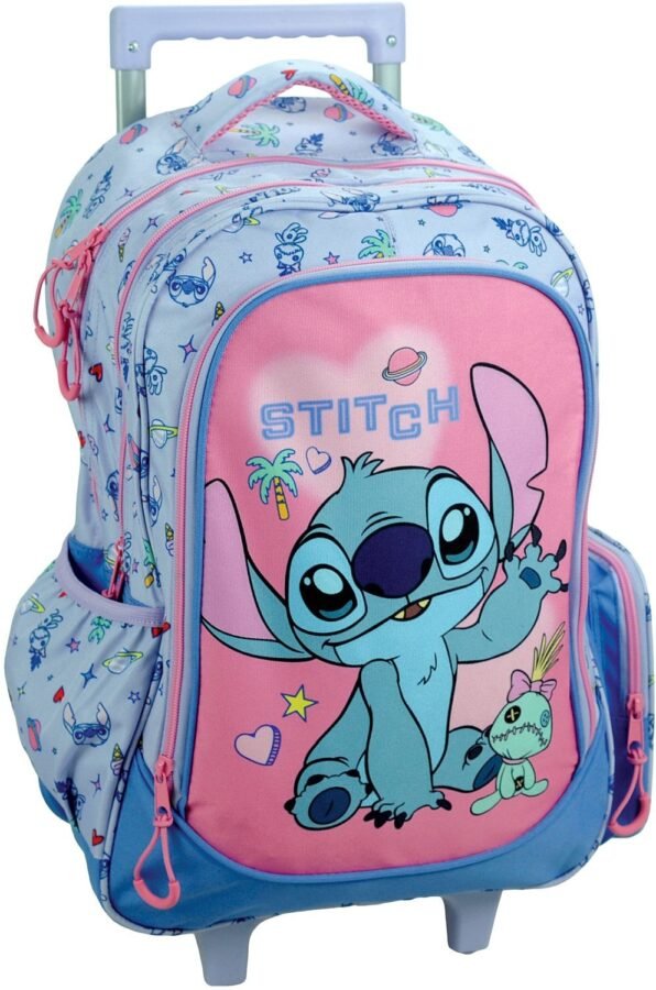 Раница с колелца GIM Stitch Tropical