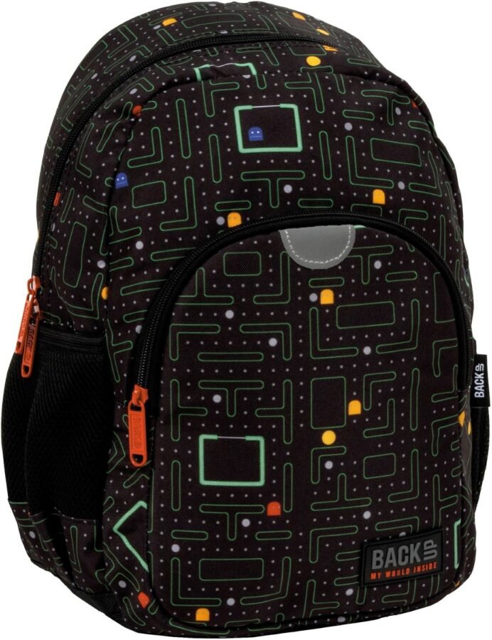 Ученическа раница BackUp T - Pac-Man, с 2 отделения