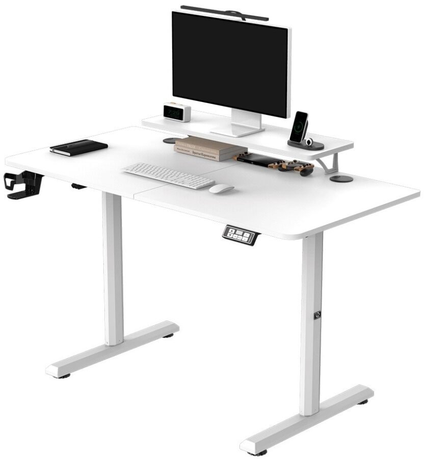 Гейминг бюро Ultradesk Highlander, бяло