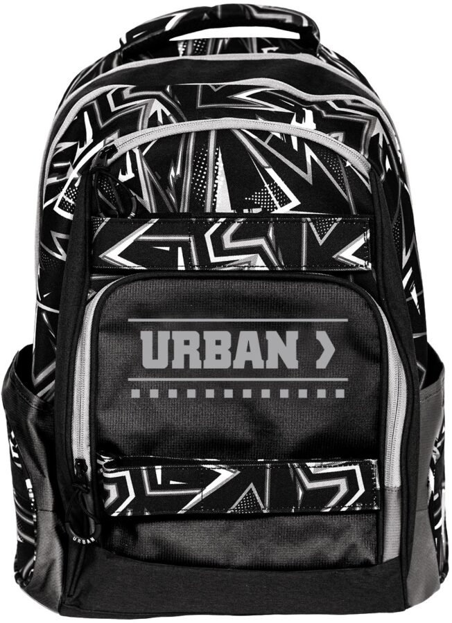 Ученическа анатомична раница S. Cool Urban - Black Lines