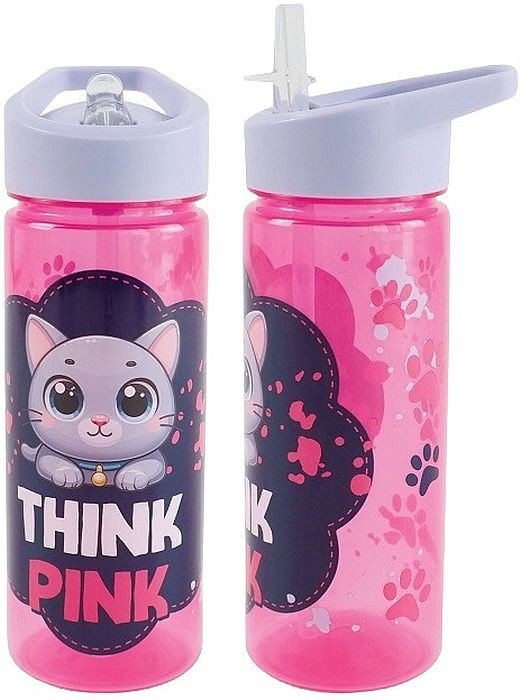 Бутилка за Вода S. Cool Think Pink, 600 ml
