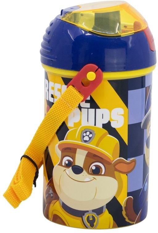 Бутилка със Сламка Stor Paw Patrol Boy Rescue Pups, 450 ml
