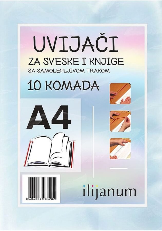 Комплект Регулируеми Подвързии Ilijanum – A4, 10 Броя