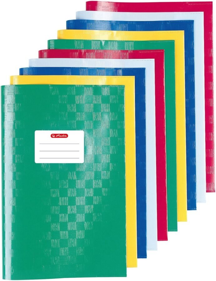 Комплект Цветни Подвързии Herlitz – A4, 10 Броя