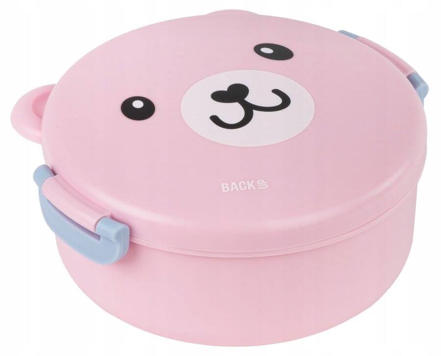 Кутия за Храна BackUp Мече, 950 ml, с 3 Отделения