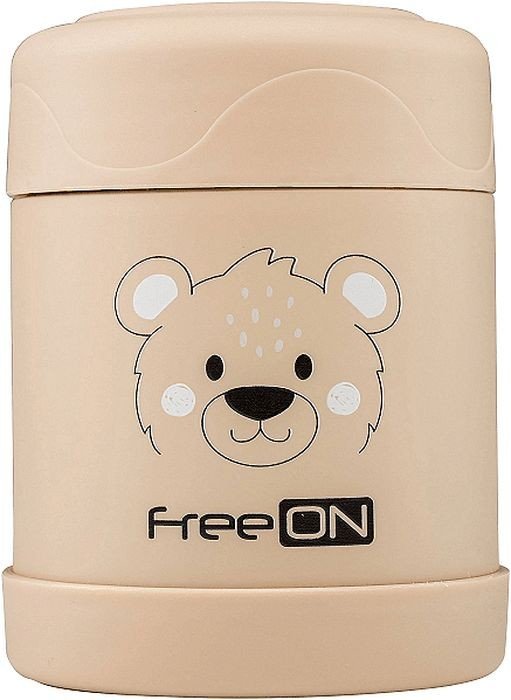 Термо Контейнер за Храна Freeon, Бежов, 350 ml