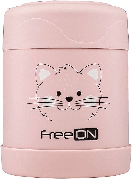 Термо Контейнер за Храна Freeon, Розов, 350 ml