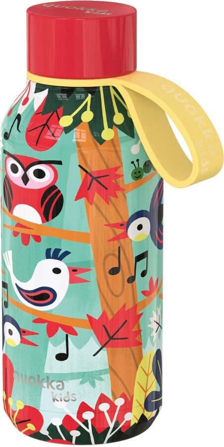 Термобутилка Quokka Kids Solid Grove Birds, 330 ml