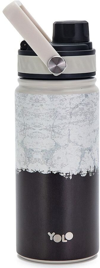 Термобутилка YOLO Black And White, 500 ml