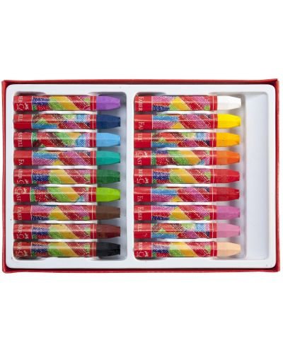 Маслени пастели Faber-Castell – 18 цвята