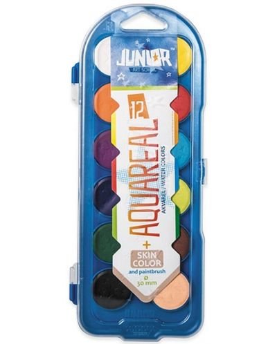 Комплект водни бои Junior – 12 цвята