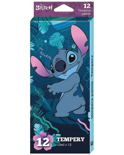 Темперни бои Colorino Disney Stitch – 12 цвята х 12 ml
