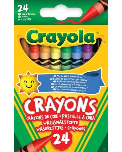 Восъчни пастели Crayola – 24 цвята