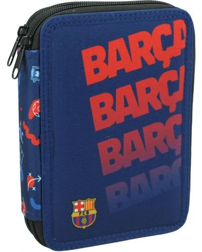 Несесер с пособия Back Me Up FC Barcelona с 2 ципа